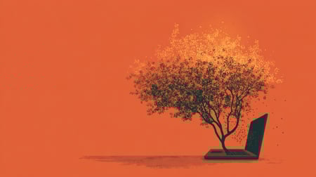 nuneybits_Vector_art_of_laptop_growing_tree_in_burnt_orange_b898ab83-b7a3-4d13-bf2e-14f87cde78f2
